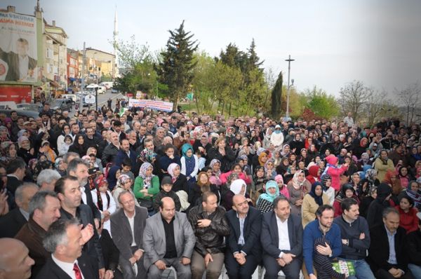 Hilmi Türkmen'in  Keşkek İkramı