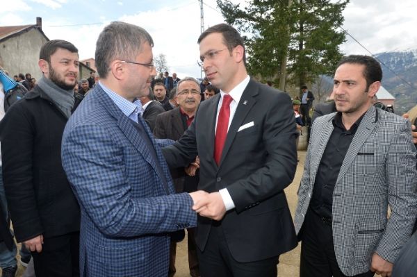 Mustafa Türkmen dualarla uğurlandı.