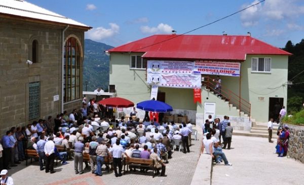 Kasımağzı Köyü Cami çevre düzenlemesi açılışı