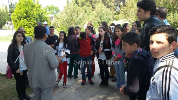 Şalpazarı Anadolu Lisesi Çanakkale'de