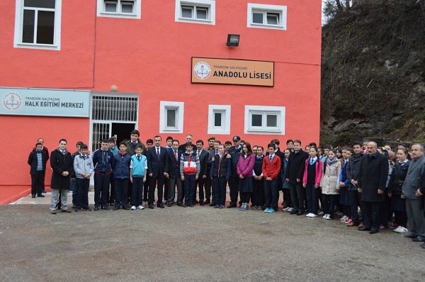 Şalpazarı Anadolu Lisesi Yeni Binasına Taşındı.