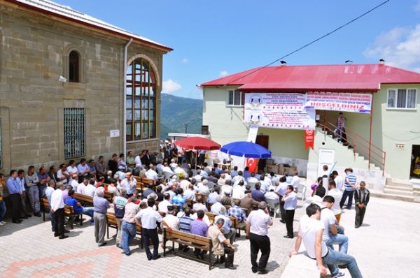 Kasımağzı Köyü Cami çevre düzenlemesi açılışı