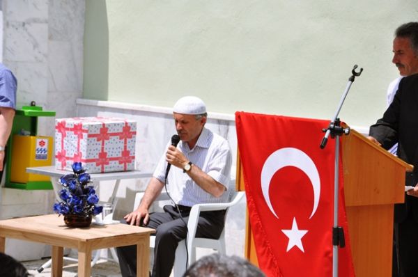 Kasımağzı Köyü Cami çevre düzenlemesi açılışı