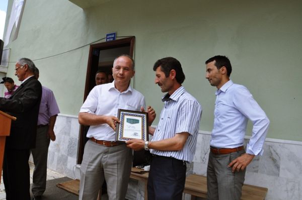 Kasımağzı Köyü Cami çevre düzenlemesi açılışı