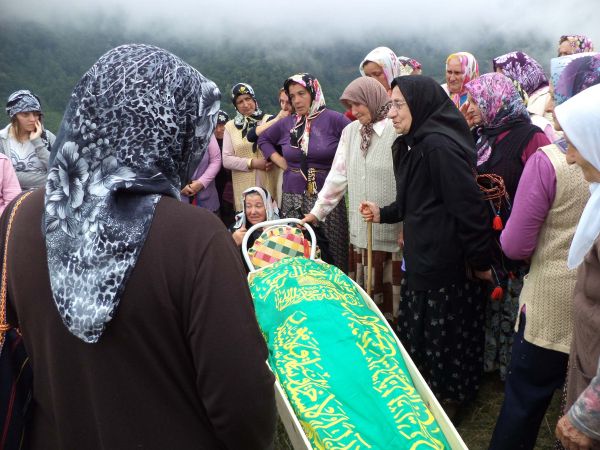 Muzaffer Özdemir'in cenazesi