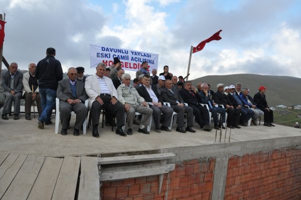 Davunlu cami açılışı