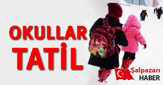 Taşımalı eğitime 2 gün süre ile ara verildi