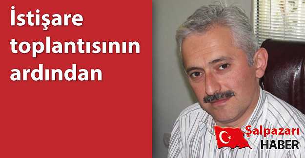 İstişare toplantısının ardından…