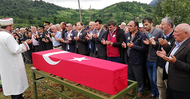 J.Uzm Çv Kamil Kılıç Gökçeköy de toprağa verildi