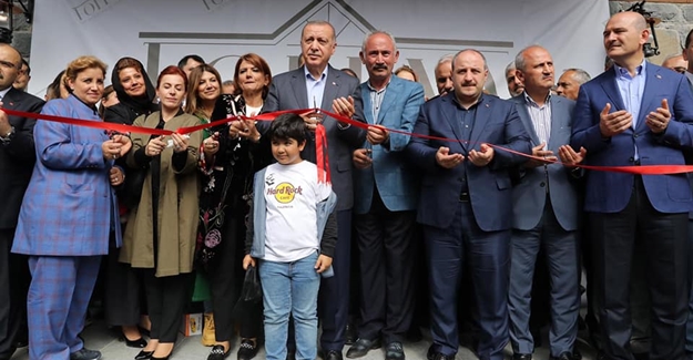 Cumhurbaşkanı Erdoğan, Foleya Mountain Resort Hotelin Açılışını Yaptı
