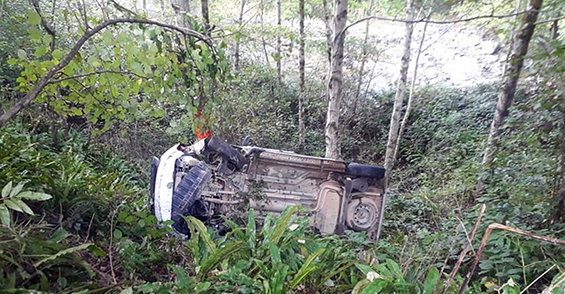 Şalpazarı Beşikdüzü Karayolunda Kaza.