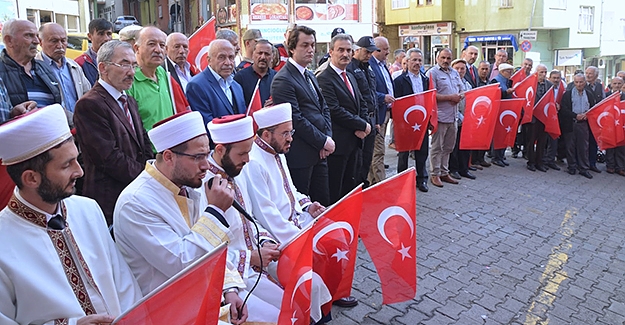 Mehmetçikler için Kur-an'ı Kerim okunup dua edildi