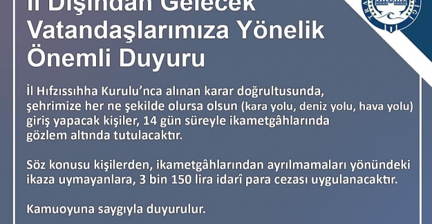 Trabzon'da yasakların kapsamı genişliyor...