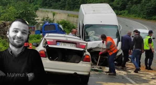 Şalpazarı'nda trafik kazası! Ölü ve yaralı var