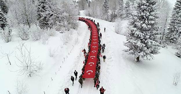 Şalpazarı Sarıkamış şehitleri için yürüyecek