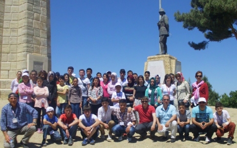 3. Çocuk ve Gençlik Festivali'nin 3. Gününde Öğrenciler Çanakkale'yi Gezdi.