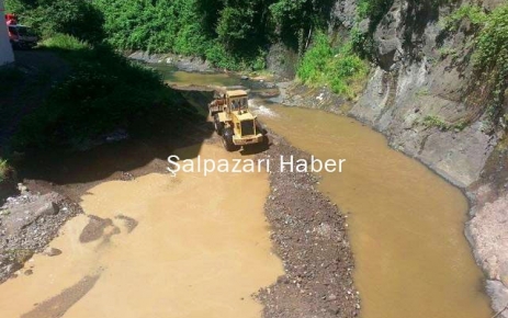 Ağasar Deresi Temizleniyor.