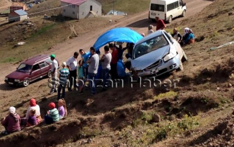  Aktaş Yaylasında Trafik Kazası.