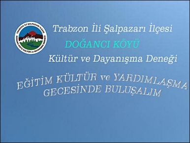 Doğancı Derneği'nden Eğiti-Kültür ve Yardımlaşma Gecesi