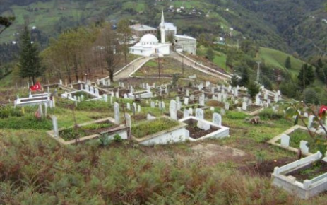 Dorukkriş Köyünde cenaze.