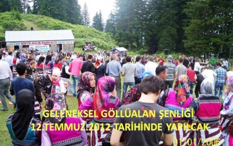 Göllüalan  Şenliği Tarihi Belli Oldu..