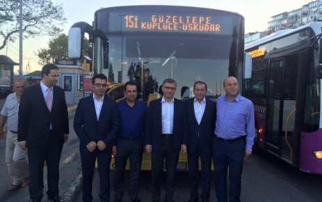 Güzeltepe ve Küplüce'ye yeni otobüs hattı