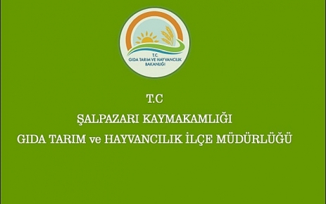 İlçe Gıda Tarım ve Hayvancılık Müdürlüğü'nden Duyuru.