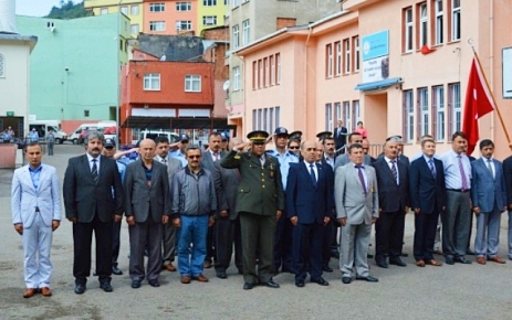  İlçemizde Gazi'ler Günü Törenle Kutlandı.