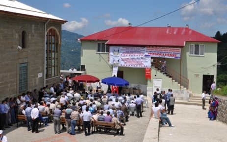 Kasımağzı Köyü Cami çevre düzenlemesi açılışı yapıldı