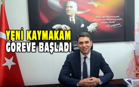 Kaymakam Murat Acar Göreve Başladı