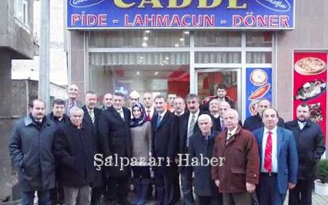  MHP Trabzon Büyükşehir Belediye Başkan Adayı Dr. Hüseyin Örs Şalpazarı'nı ziyaret etti.