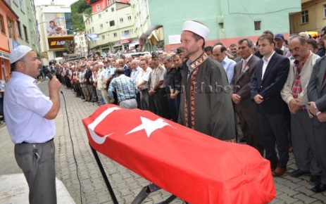 Polis Memuru Akif Çakır Ebediyete Uğurlandı