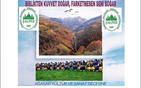 ŞALFED'ten ''AĞASAR KÜLTÜR VE SANAT GECESİ’’