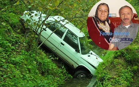 Şalpazarı-Acısu Karayolunda Trafik kazası.