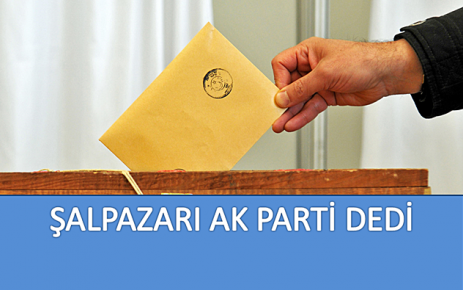 Şalpazarı Ak Parti Dedi.