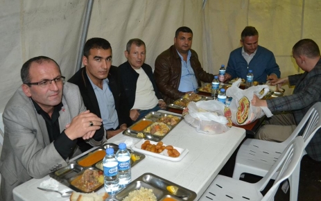 Şalpazarı Belediye personeli iftar yemeğinde buluştu.