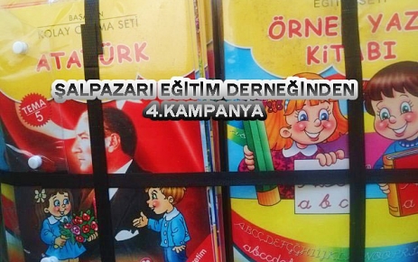 Şalpazarı Eğitim Derneği'nden 4. Kampanya