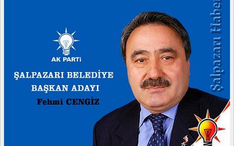 Şalpazarı'nda AK Parti'nin Belediye Başkan adayı mevcut başkan Fehmi Cengiz oldu. 