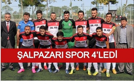 Şalpazarıspor 4'ledi.