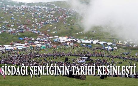 Sisdağı Şenliğinin tarihi kesinleşti