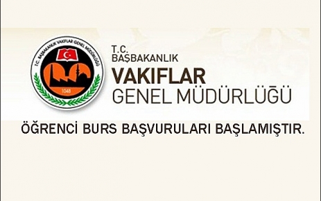 Vakıflar Genel Müdürlüğü'nden Önemli Duyuru...