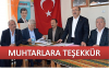 Muhtarlara Teşekkür