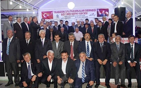 Trabzon Şalpazarlılar Derneği Eğitime Katkı Gecesini yaptı.